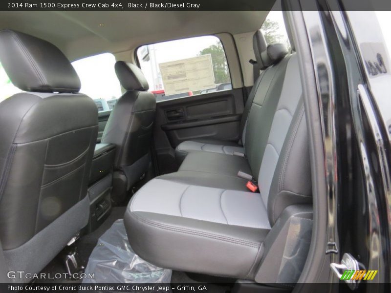 Black / Black/Diesel Gray 2014 Ram 1500 Express Crew Cab 4x4