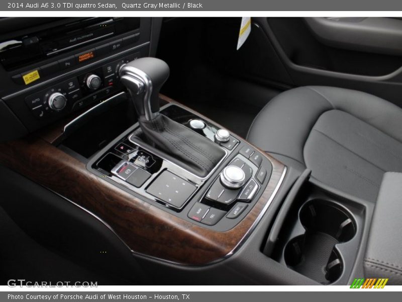 Quartz Gray Metallic / Black 2014 Audi A6 3.0 TDI quattro Sedan