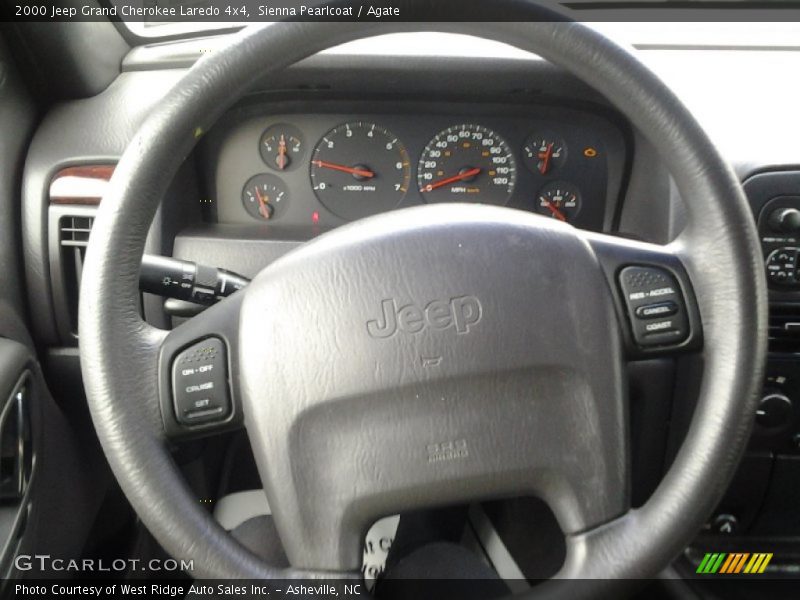 Sienna Pearlcoat / Agate 2000 Jeep Grand Cherokee Laredo 4x4