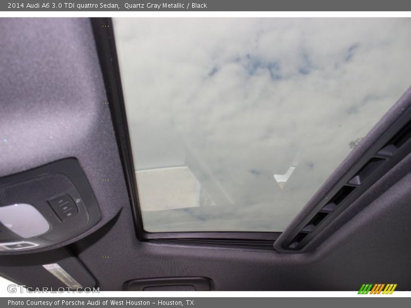 Quartz Gray Metallic / Black 2014 Audi A6 3.0 TDI quattro Sedan