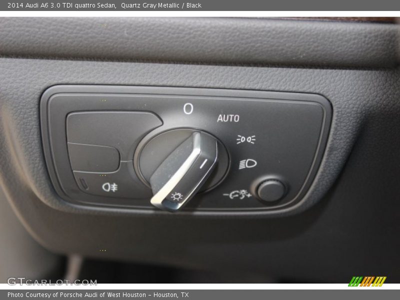Quartz Gray Metallic / Black 2014 Audi A6 3.0 TDI quattro Sedan