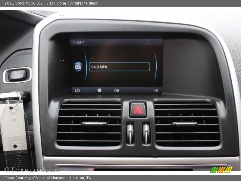 Black Stone / Anthracite Black 2011 Volvo XC60 3.2