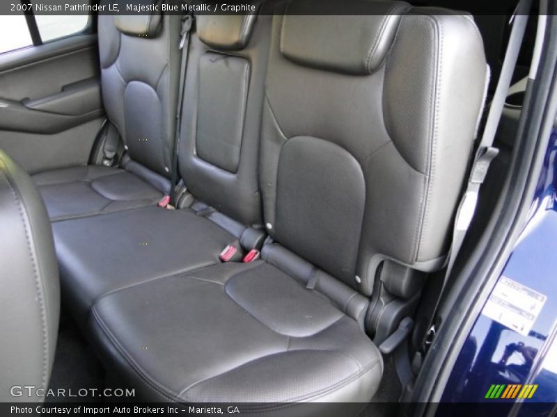 Majestic Blue Metallic / Graphite 2007 Nissan Pathfinder LE