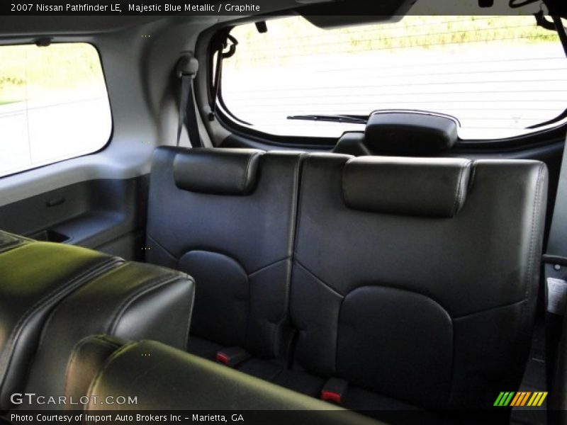 Majestic Blue Metallic / Graphite 2007 Nissan Pathfinder LE