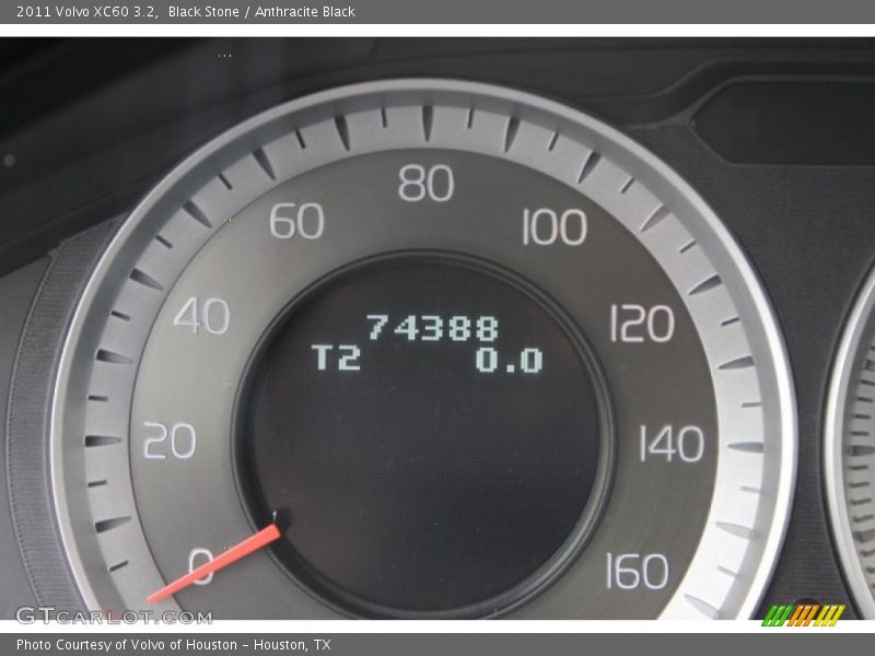 Black Stone / Anthracite Black 2011 Volvo XC60 3.2