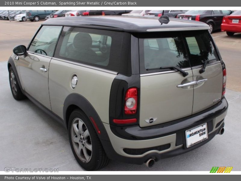 Sparkling Silver Metallic / Grey/Carbon Black 2010 Mini Cooper S Clubman