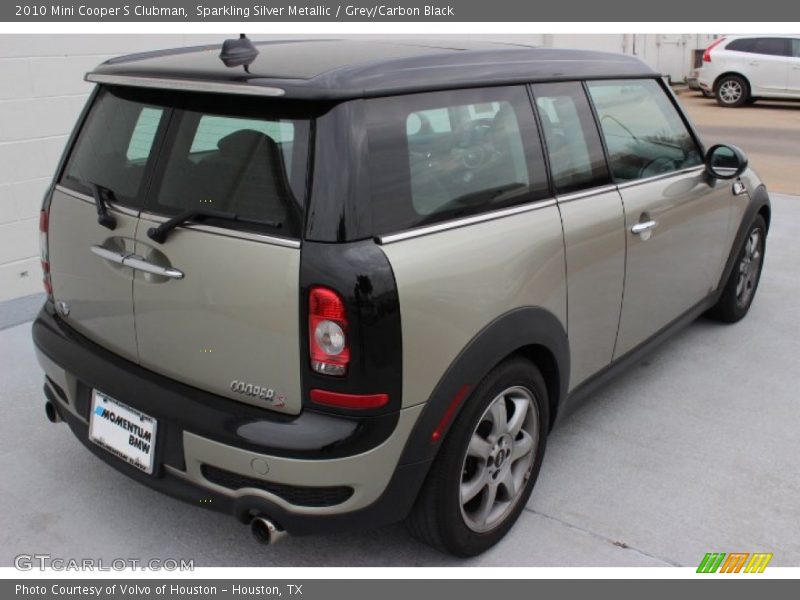 Sparkling Silver Metallic / Grey/Carbon Black 2010 Mini Cooper S Clubman