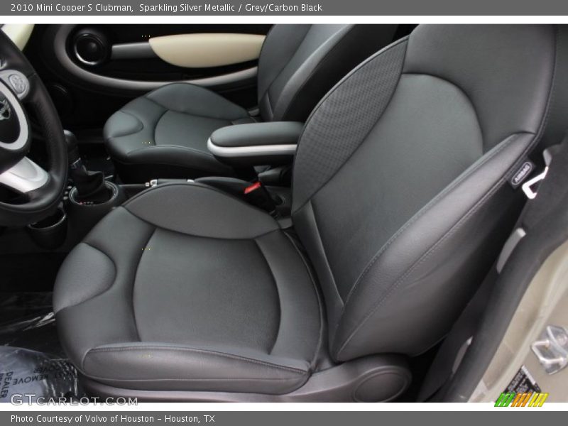 Sparkling Silver Metallic / Grey/Carbon Black 2010 Mini Cooper S Clubman