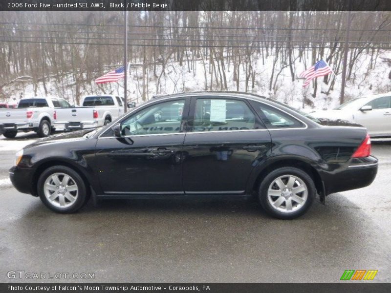Black / Pebble Beige 2006 Ford Five Hundred SEL AWD