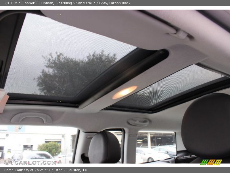 Sparkling Silver Metallic / Grey/Carbon Black 2010 Mini Cooper S Clubman