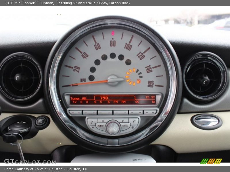 Sparkling Silver Metallic / Grey/Carbon Black 2010 Mini Cooper S Clubman