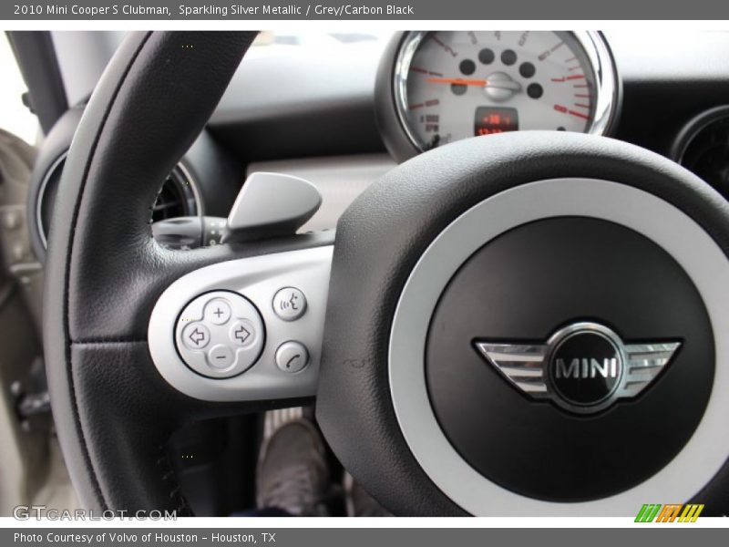 Sparkling Silver Metallic / Grey/Carbon Black 2010 Mini Cooper S Clubman