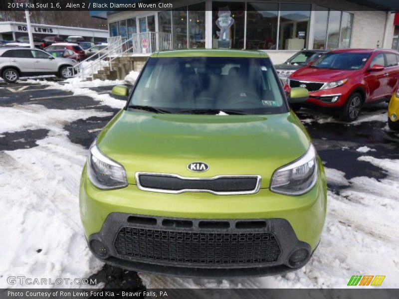Alien 2 / Black Diamond Woven Cloth 2014 Kia Soul 1.6