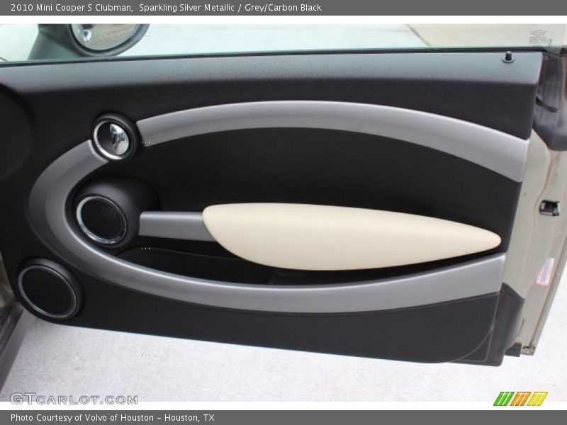 Sparkling Silver Metallic / Grey/Carbon Black 2010 Mini Cooper S Clubman