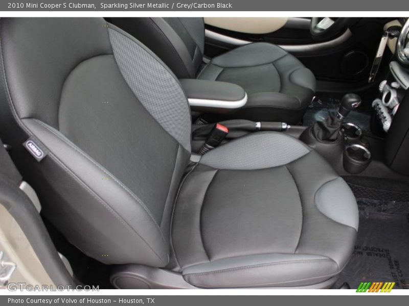 Sparkling Silver Metallic / Grey/Carbon Black 2010 Mini Cooper S Clubman