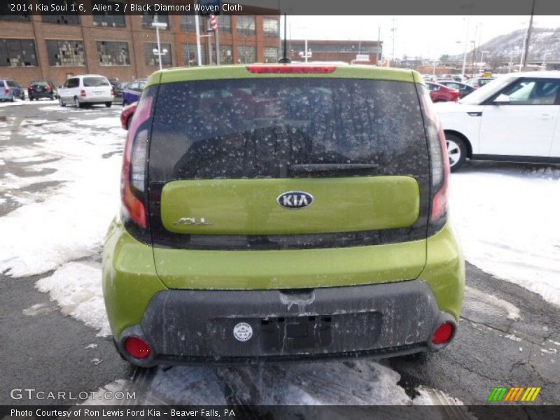 Alien 2 / Black Diamond Woven Cloth 2014 Kia Soul 1.6