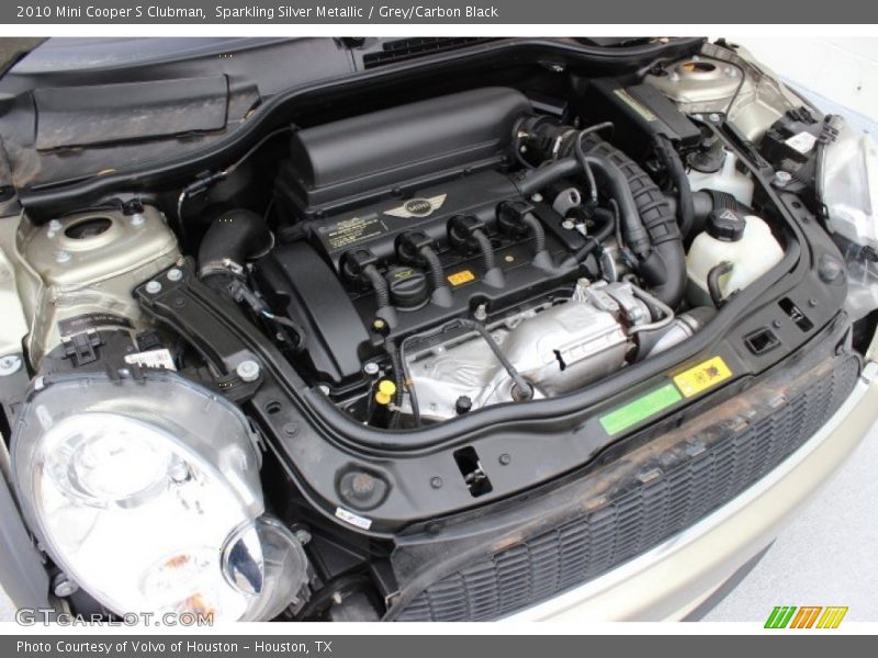 Sparkling Silver Metallic / Grey/Carbon Black 2010 Mini Cooper S Clubman