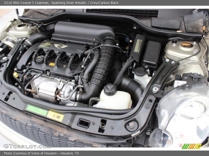 Sparkling Silver Metallic / Grey/Carbon Black 2010 Mini Cooper S Clubman