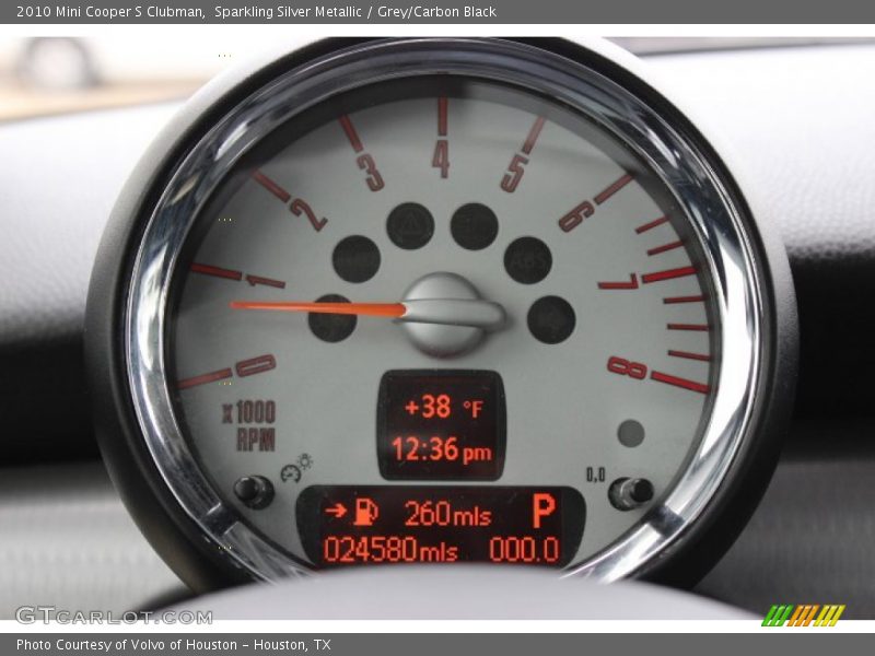 Sparkling Silver Metallic / Grey/Carbon Black 2010 Mini Cooper S Clubman