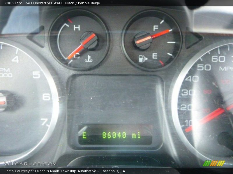 Black / Pebble Beige 2006 Ford Five Hundred SEL AWD