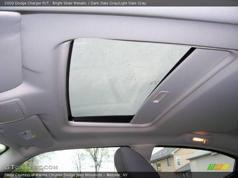 Bright Silver Metallic / Dark Slate Gray/Light Slate Gray 2009 Dodge Charger R/T