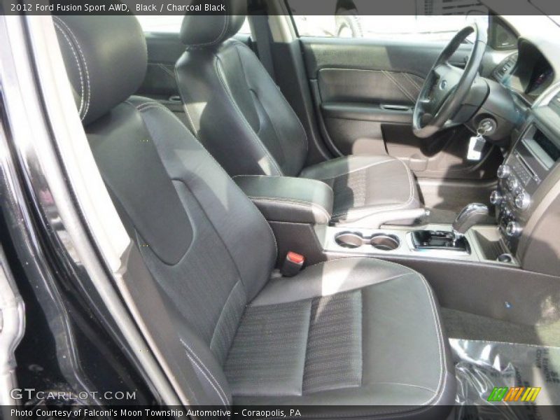 Front Seat of 2012 Fusion Sport AWD