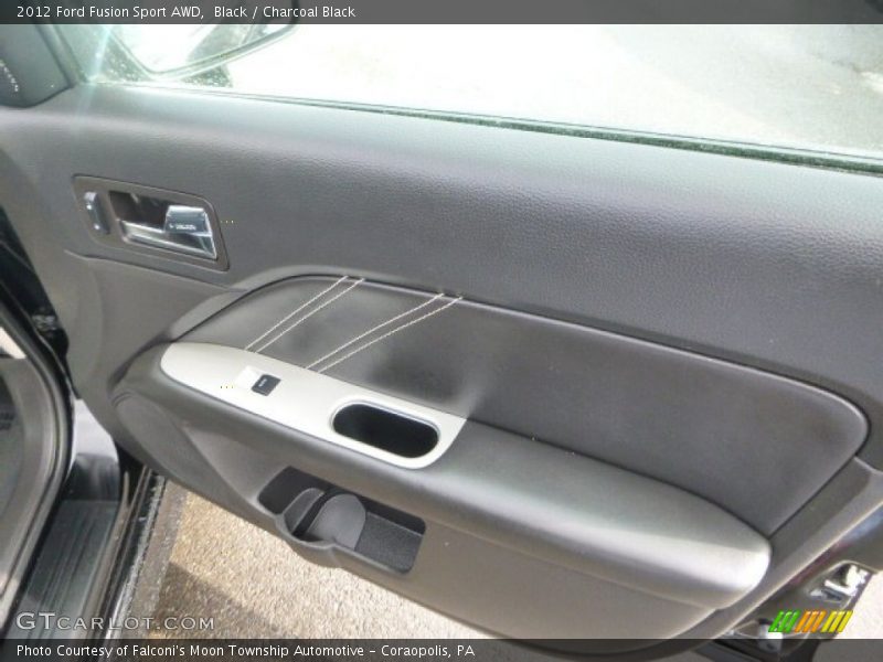 Black / Charcoal Black 2012 Ford Fusion Sport AWD