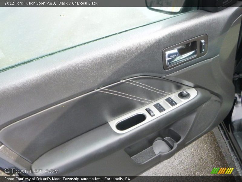 Black / Charcoal Black 2012 Ford Fusion Sport AWD