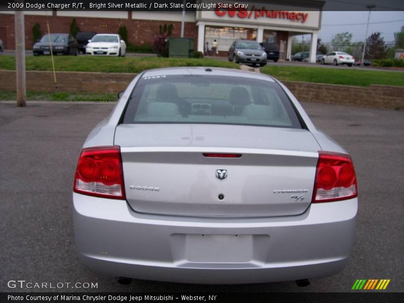 Bright Silver Metallic / Dark Slate Gray/Light Slate Gray 2009 Dodge Charger R/T