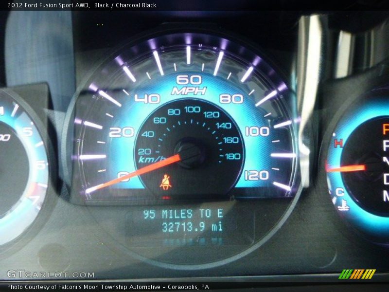 Black / Charcoal Black 2012 Ford Fusion Sport AWD