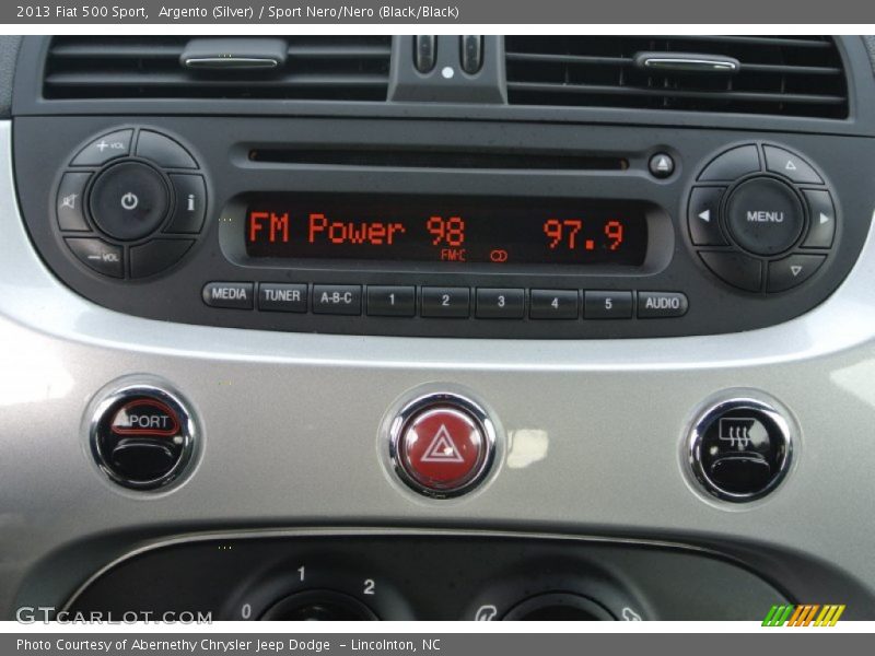 Audio System of 2013 500 Sport