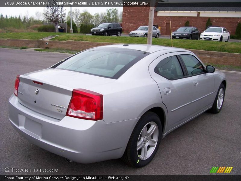 Bright Silver Metallic / Dark Slate Gray/Light Slate Gray 2009 Dodge Charger R/T