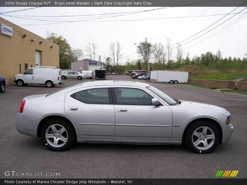 Bright Silver Metallic / Dark Slate Gray/Light Slate Gray 2009 Dodge Charger R/T