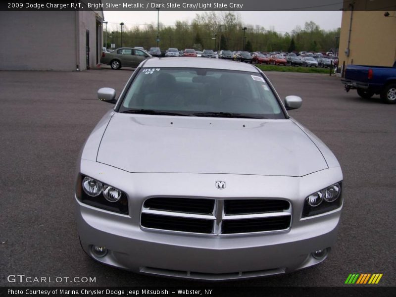 Bright Silver Metallic / Dark Slate Gray/Light Slate Gray 2009 Dodge Charger R/T