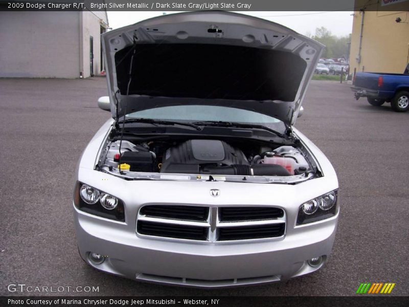 Bright Silver Metallic / Dark Slate Gray/Light Slate Gray 2009 Dodge Charger R/T