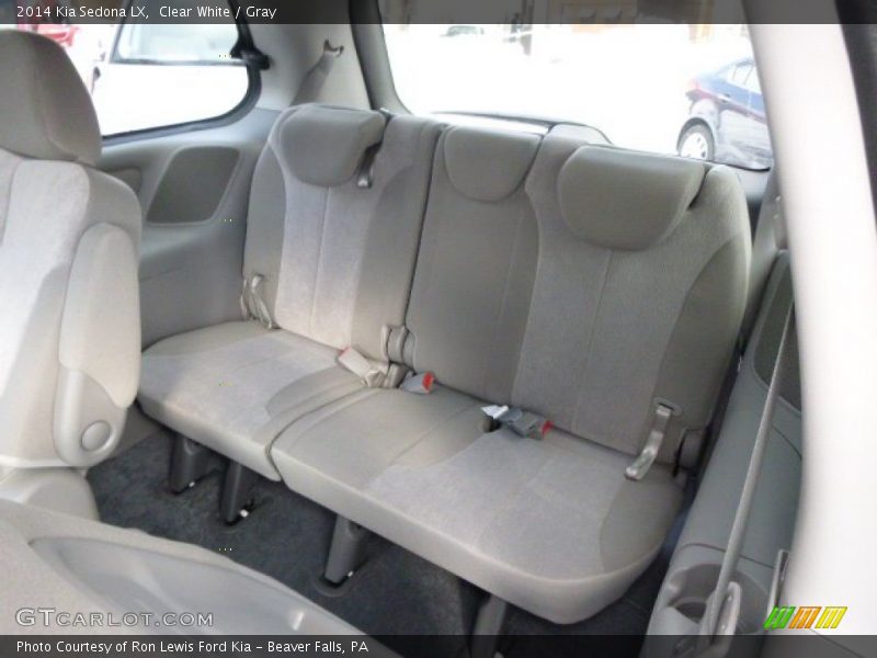 Rear Seat of 2014 Sedona LX