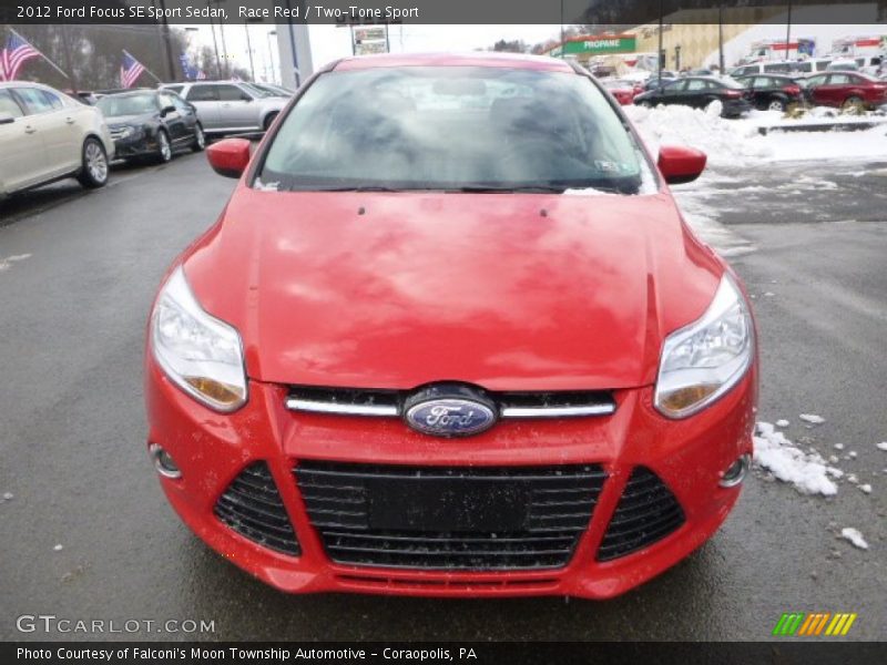 Race Red / Two-Tone Sport 2012 Ford Focus SE Sport Sedan