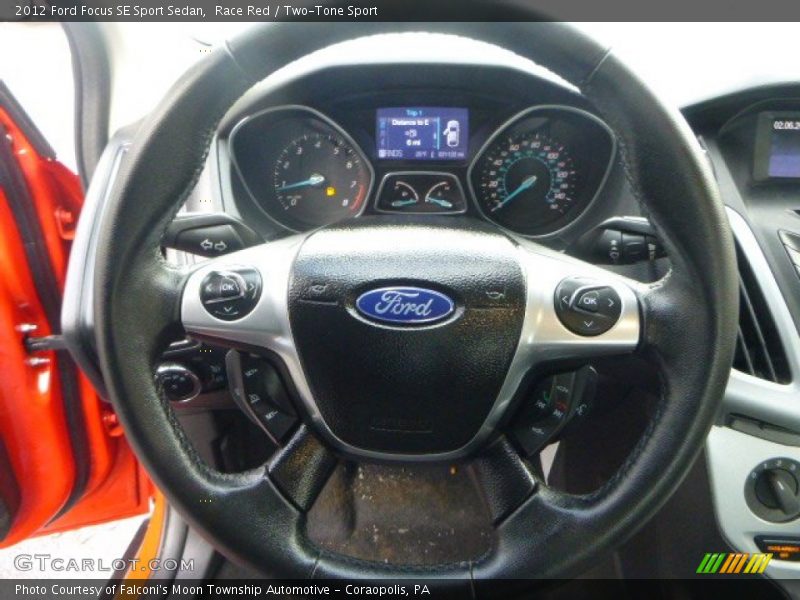 Race Red / Two-Tone Sport 2012 Ford Focus SE Sport Sedan