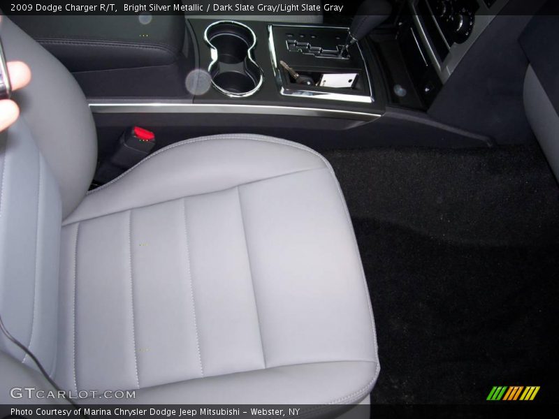 Bright Silver Metallic / Dark Slate Gray/Light Slate Gray 2009 Dodge Charger R/T