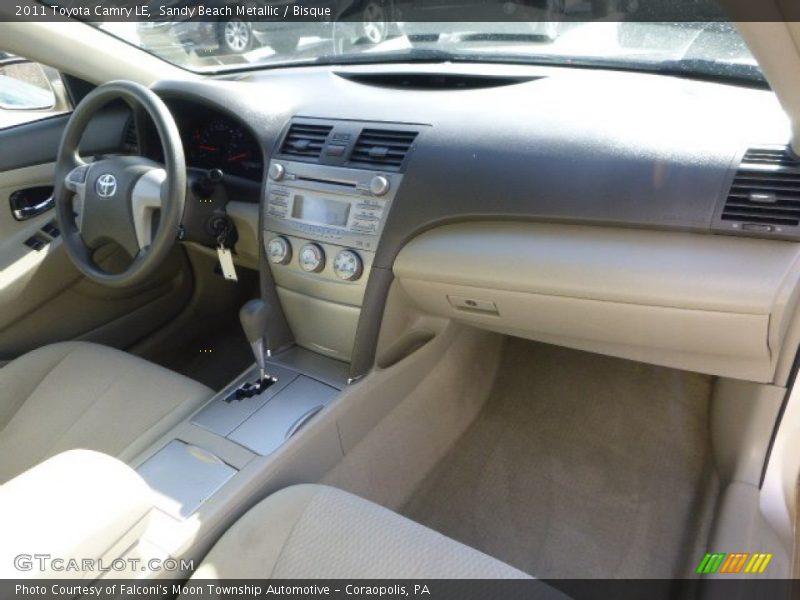 Sandy Beach Metallic / Bisque 2011 Toyota Camry LE