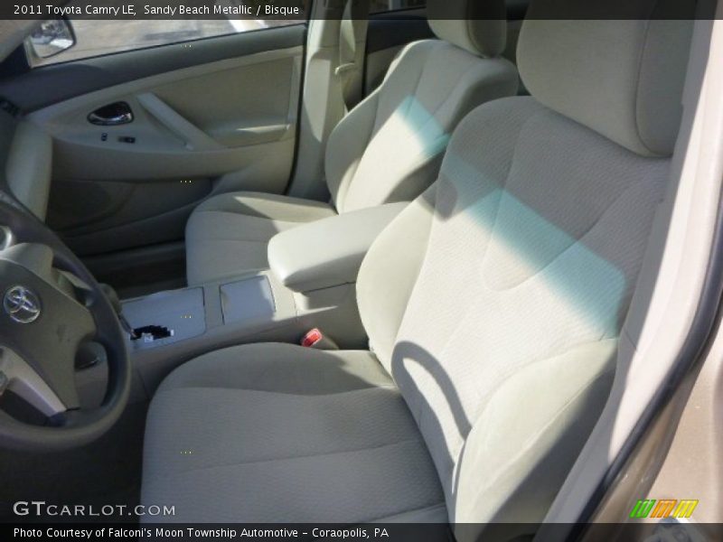 Sandy Beach Metallic / Bisque 2011 Toyota Camry LE