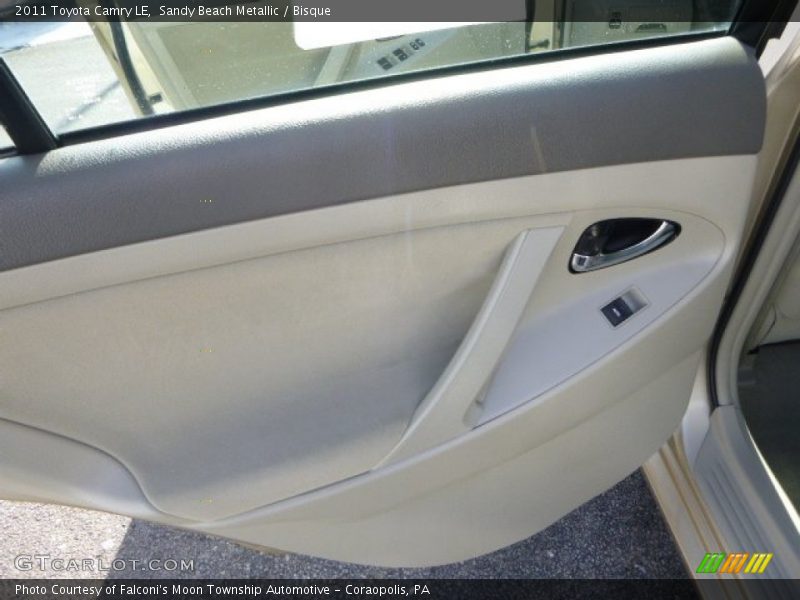 Sandy Beach Metallic / Bisque 2011 Toyota Camry LE