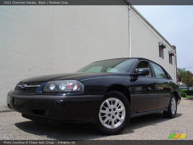 Black / Medium Gray 2001 Chevrolet Impala