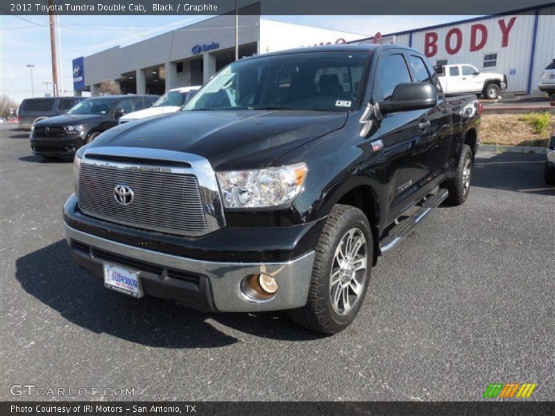 Black / Graphite 2012 Toyota Tundra Double Cab
