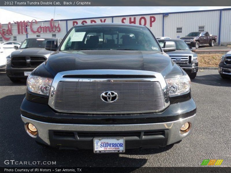 Black / Graphite 2012 Toyota Tundra Double Cab