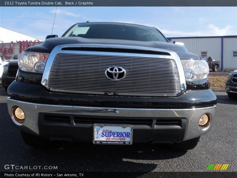 Black / Graphite 2012 Toyota Tundra Double Cab