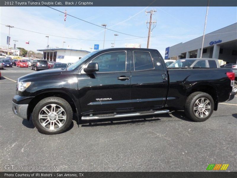 Black / Graphite 2012 Toyota Tundra Double Cab