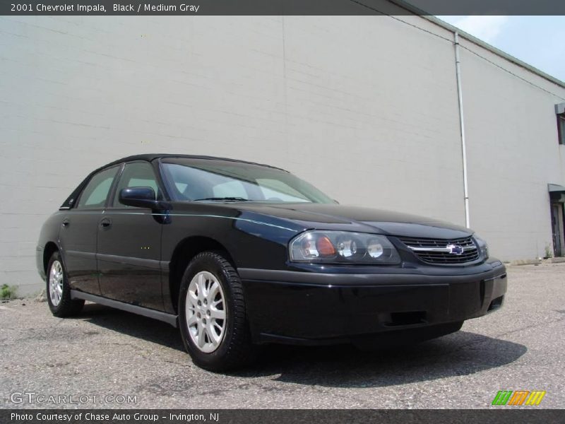 Black / Medium Gray 2001 Chevrolet Impala