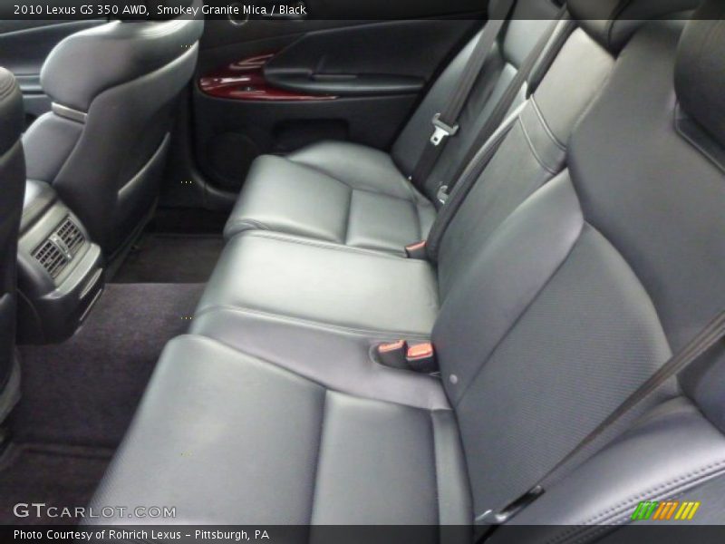 Smokey Granite Mica / Black 2010 Lexus GS 350 AWD