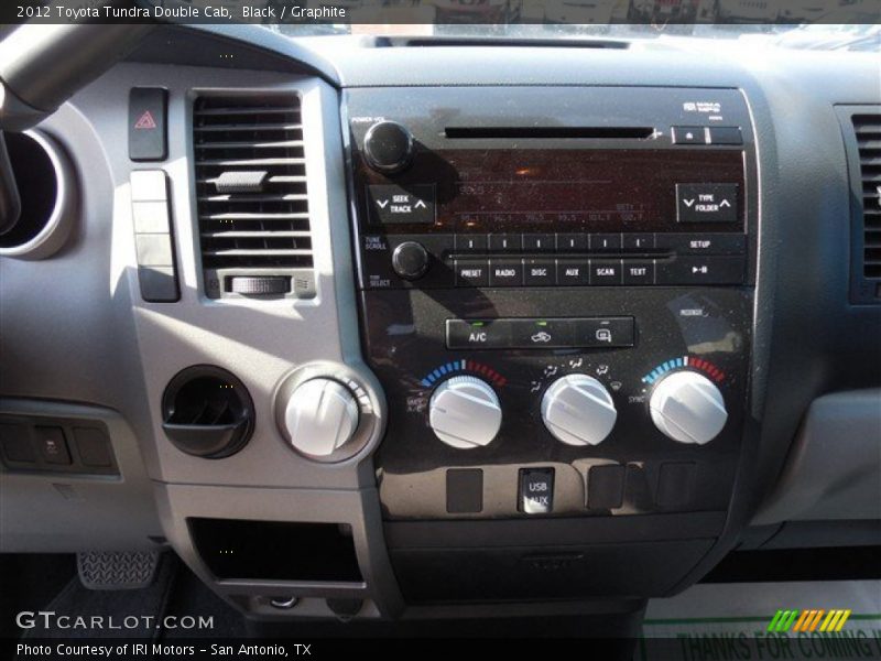 Black / Graphite 2012 Toyota Tundra Double Cab